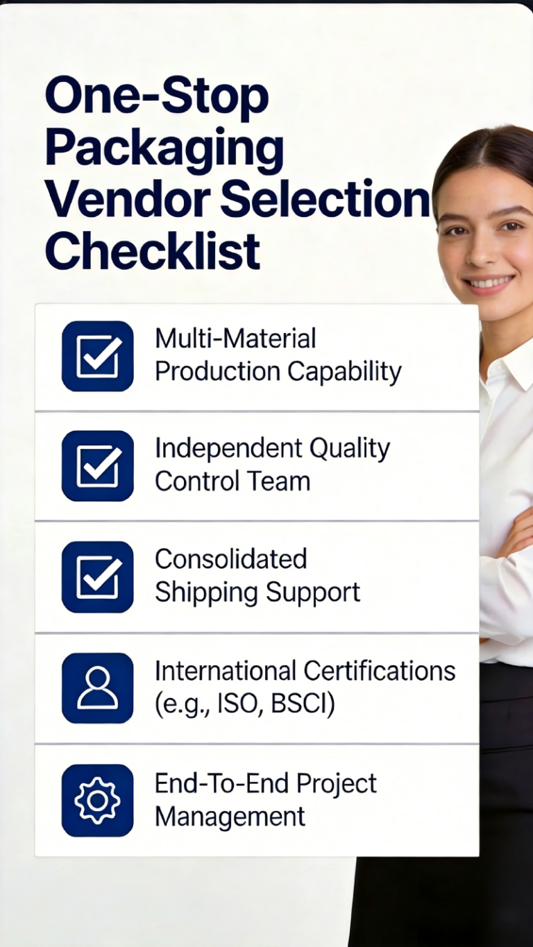 One-Stop Packaging Vendor Selection Checklist for procurement decision-makers